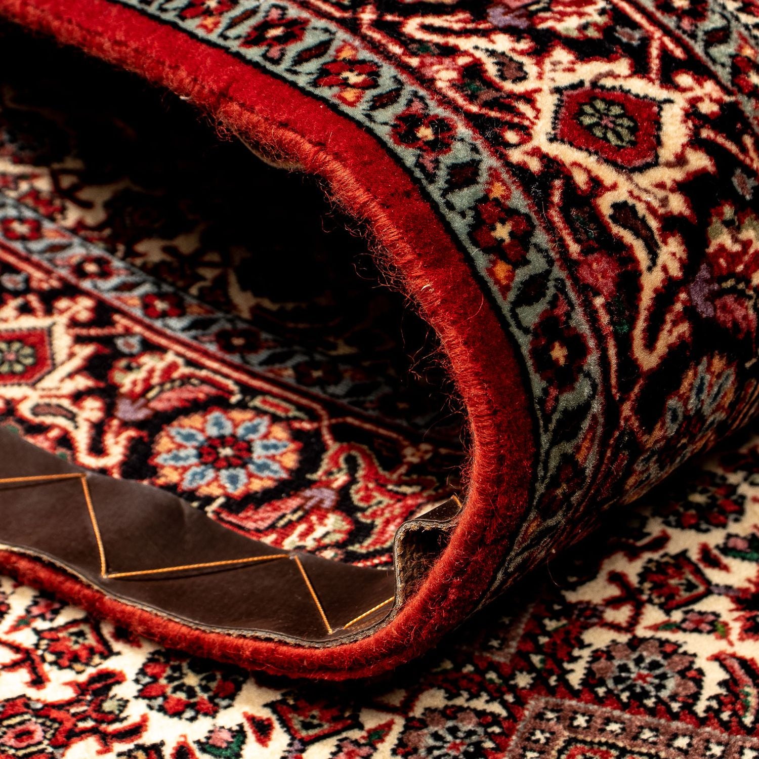 Tapis de couloir Tapis persan - Bidjar - 303 x 84 cm - multicolore