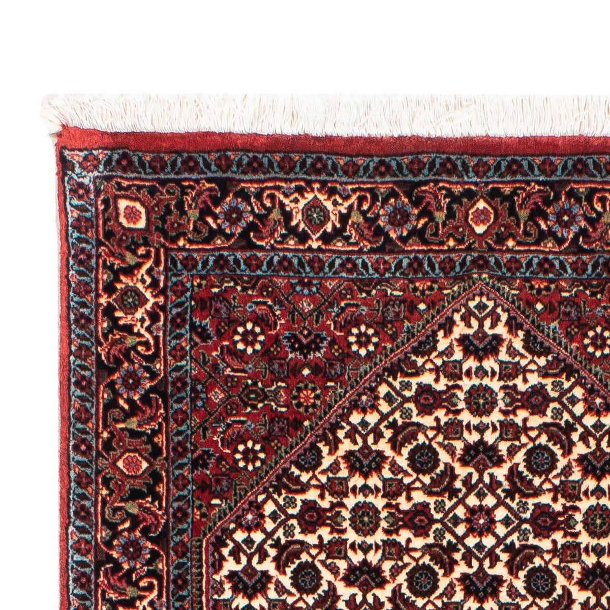 Tapis de couloir Tapis persan - Bidjar - 188 x 73 cm - rouge
