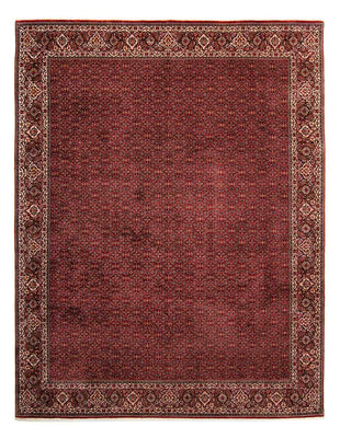 Tapis persan - Bidjar - 392 x 299 cm - rouge foncé
