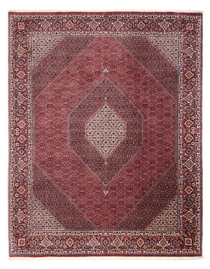 Tapis persan - Bidjar - 302 x 253 cm - rouge
