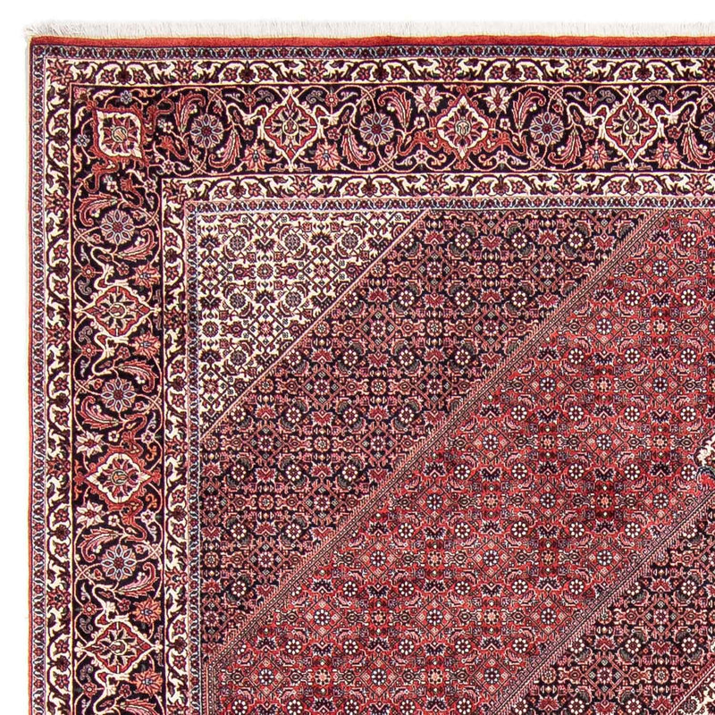 Tapis persan - Bidjar - 302 x 253 cm - rouge