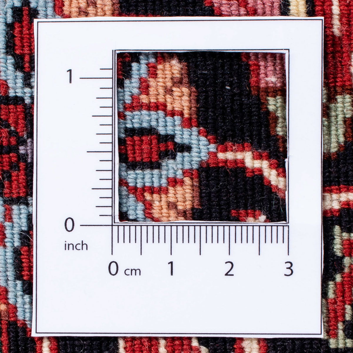 Tapis persan - Bidjar - 302 x 253 cm - rouge