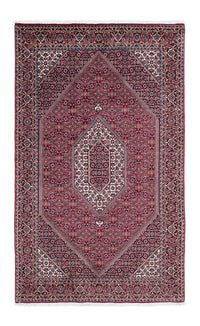 Tapis persan - Bidjar - 210 x 131 cm - rouge clair