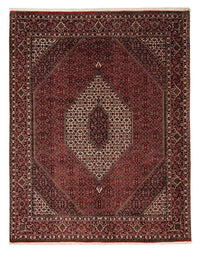 Tapis persan - Bidjar - 237 x 200 cm - rouge foncé