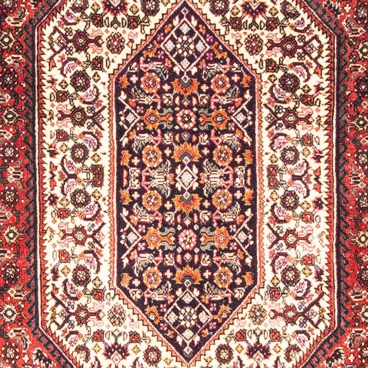 Tapis persan - Bidjar - 153 x 90 cm - rouge