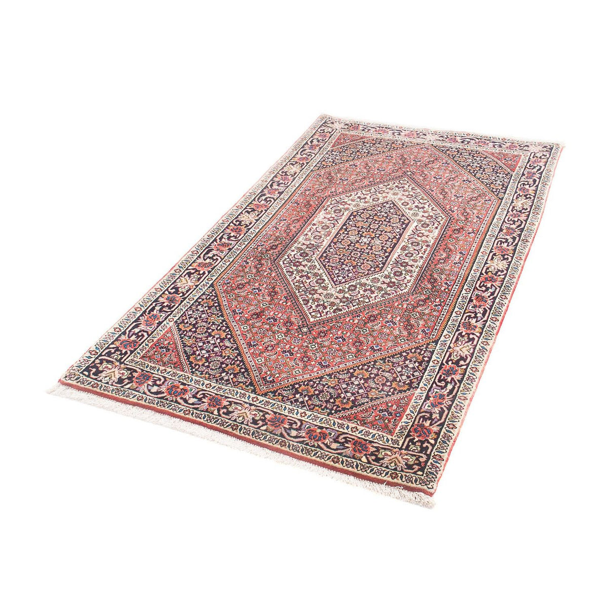 Tapis persan - Bidjar - 153 x 90 cm - rouge