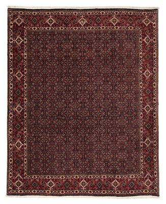 Tapis persan - Bidjar - 248 x 198 cm - rouge foncé