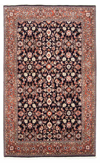 Tapis persan - Bidjar - 245 x 151 cm - bleu foncé