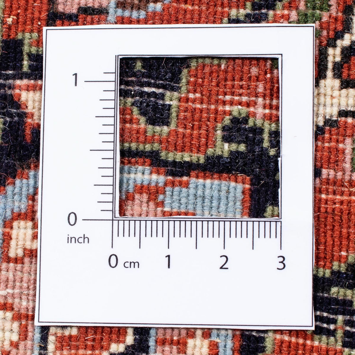 Tapis persan - Bidjar - 245 x 151 cm - bleu foncé