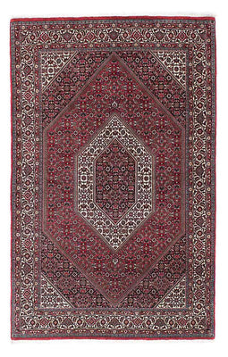 Tapis persan - Bidjar - 211 x 136 cm - rouge