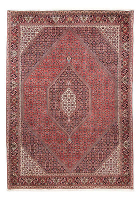 Tapis persan - Bidjar - 235 x 171 cm - rouge clair