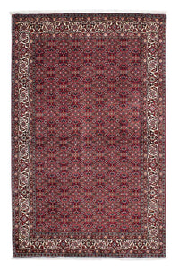 Tapis persan - Bidjar - 214 x 131 cm - rouge