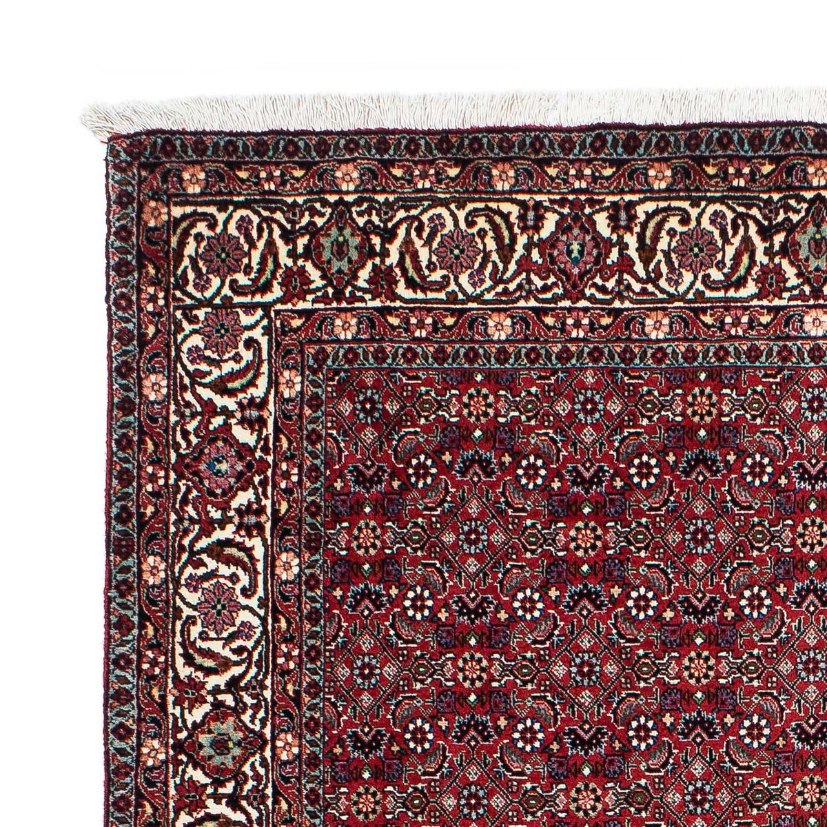 Tapis persan - Bidjar - 214 x 131 cm - rouge