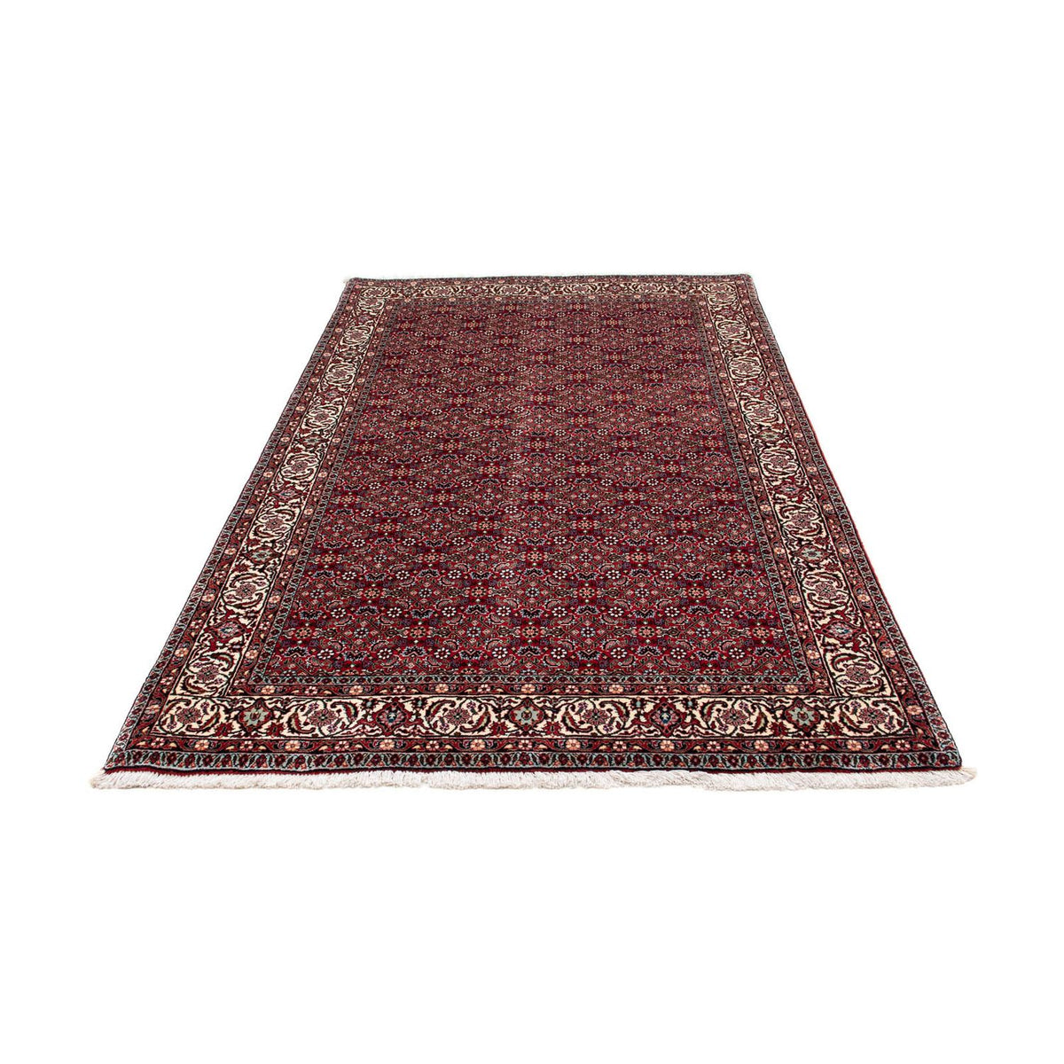 Tapis persan - Bidjar - 214 x 131 cm - rouge