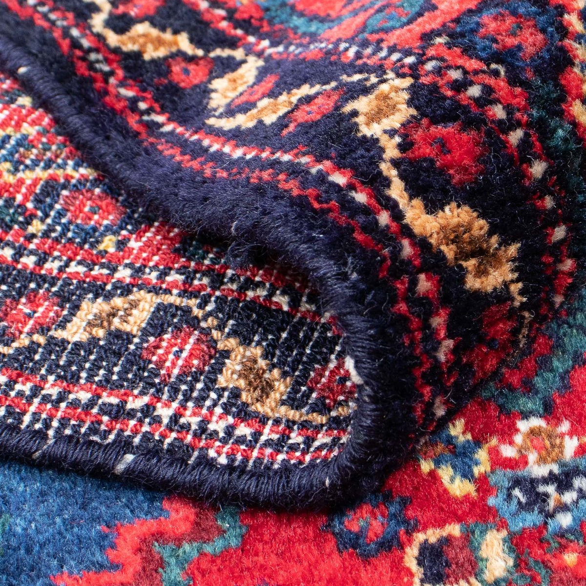 Tapis de couloir Tapis persan - Classique - 352 x 114 cm - rouge