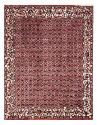 Tapis persan - Bidjar - 292 x 250 cm - rouge clair