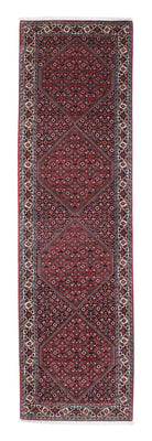 Tapis de couloir Tapis persan - Bidjar - 310 x 80 cm - rouge