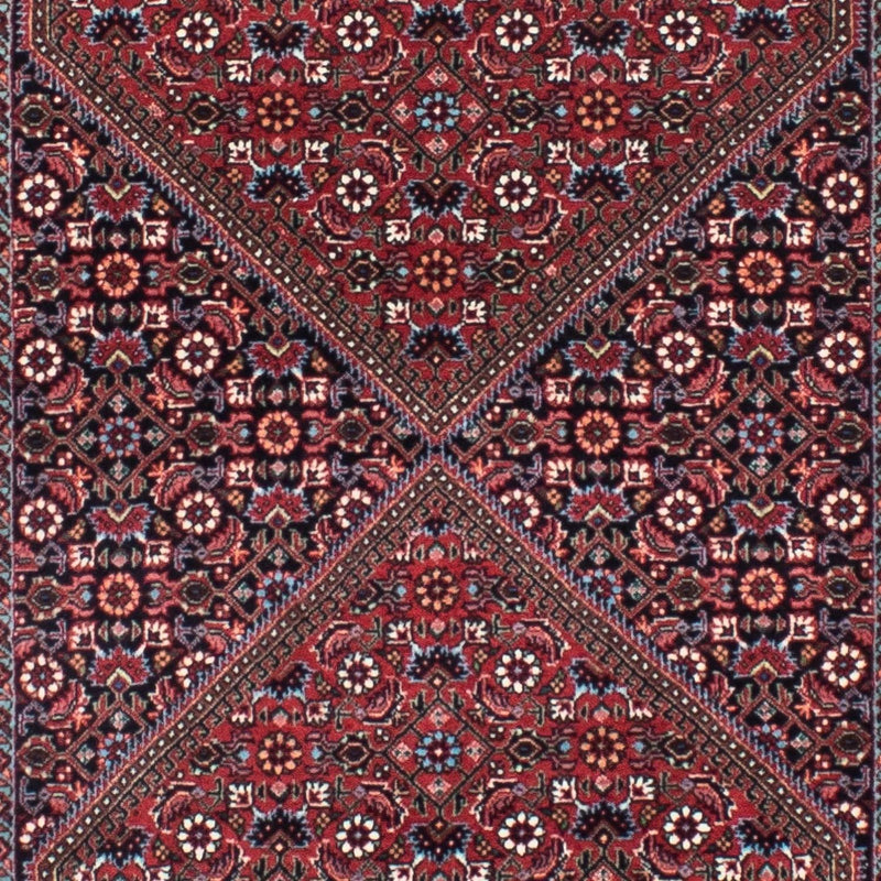 Tapis de couloir Tapis persan - Bidjar - 310 x 80 cm - rouge