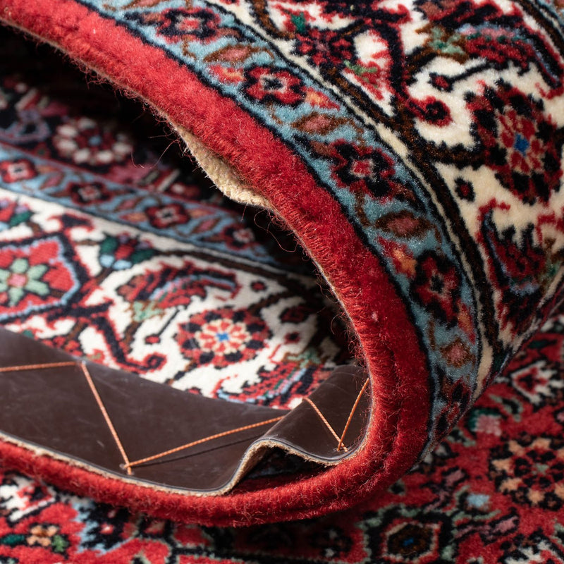 Tapis de couloir Tapis persan - Bidjar - 310 x 80 cm - rouge