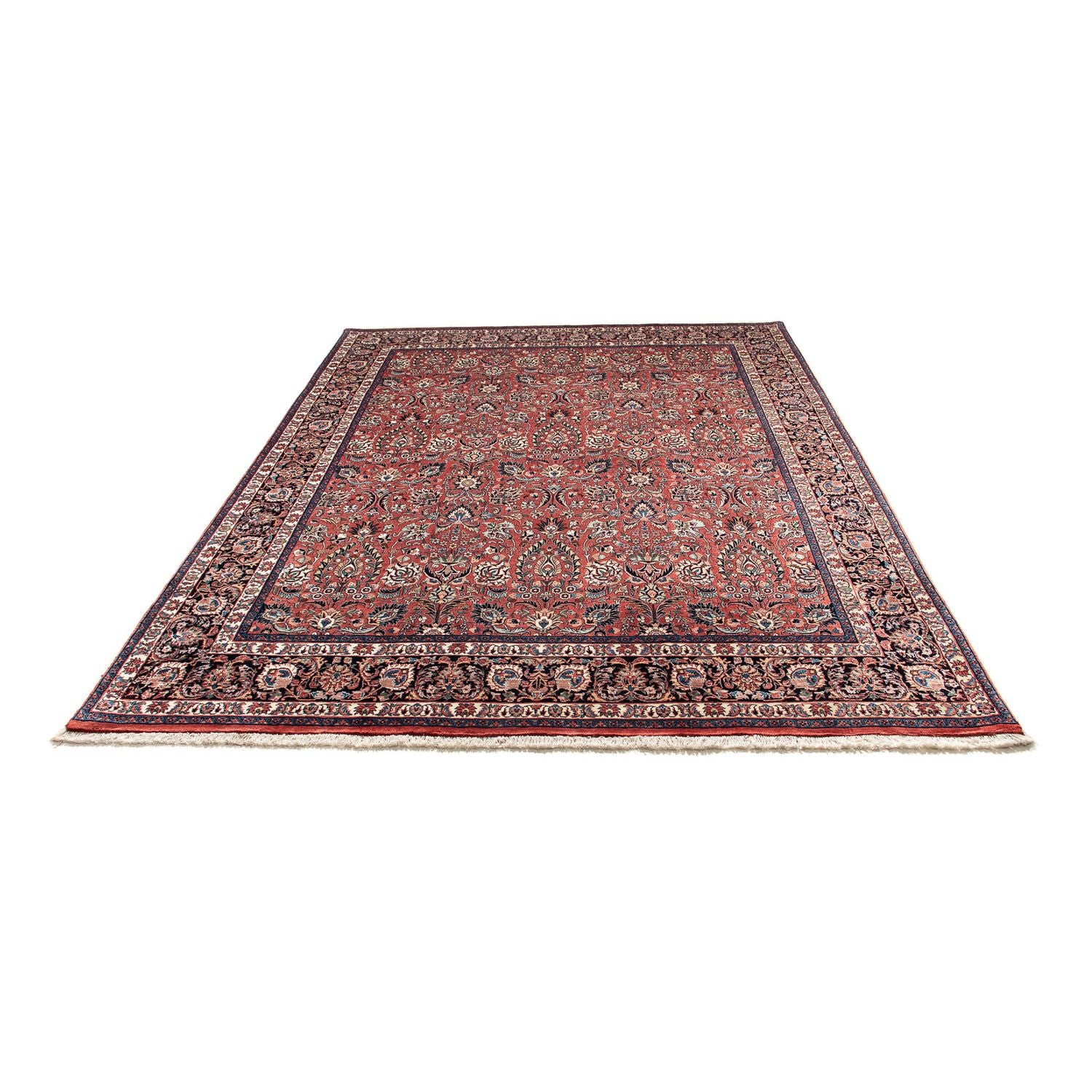 Tapis persan - Bidjar - 293 x 200 cm - rouge clair