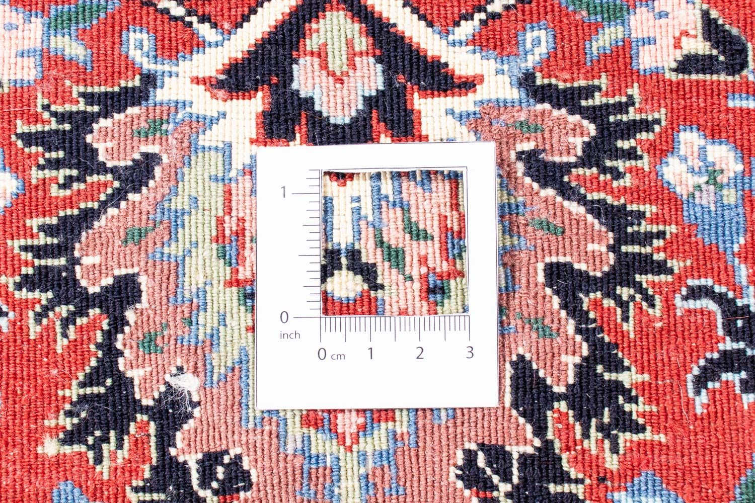 Tapis persan - Bidjar - 352 x 256 cm - bleu foncé