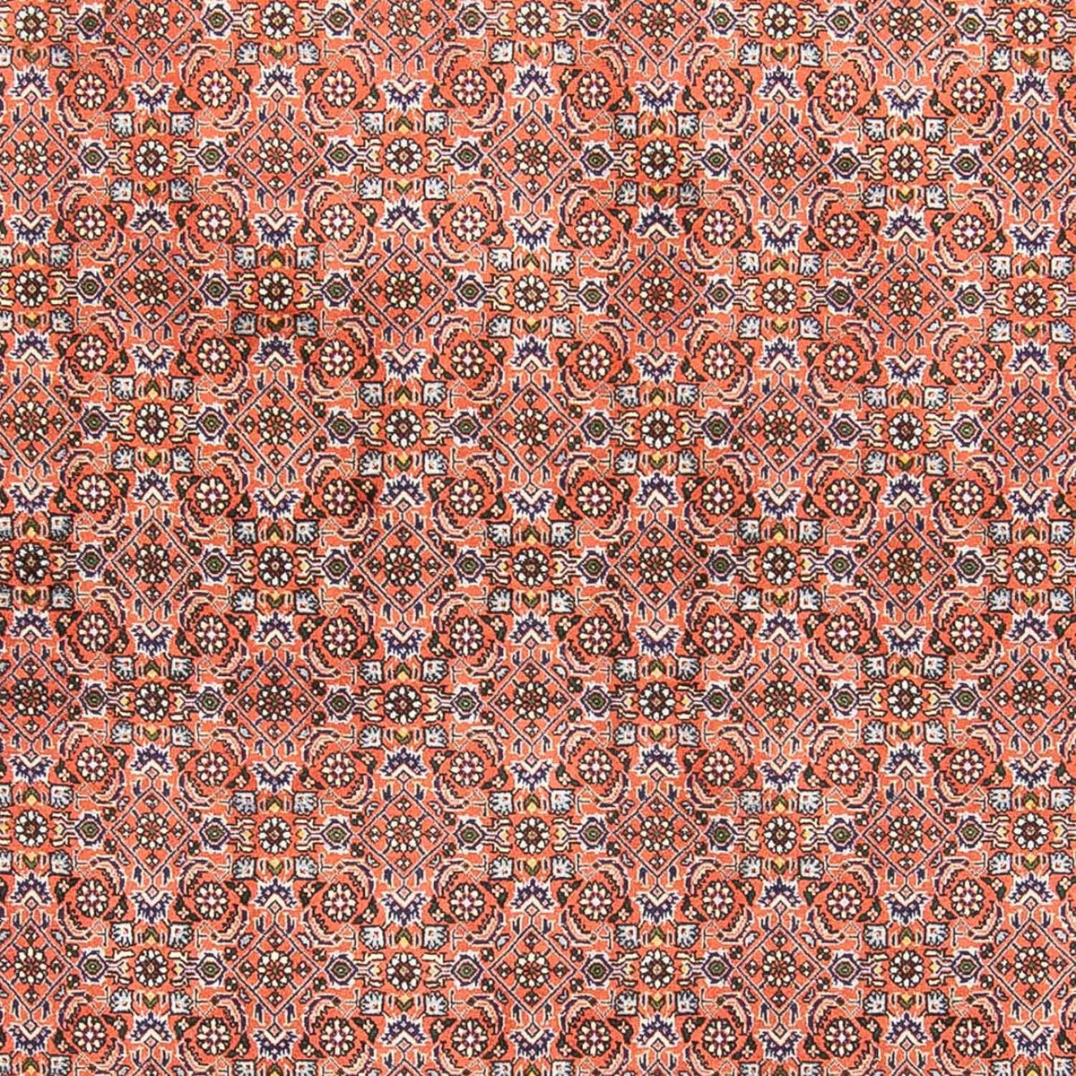 Tapis persan - Bidjar - 239 x 168 cm - rouge clair