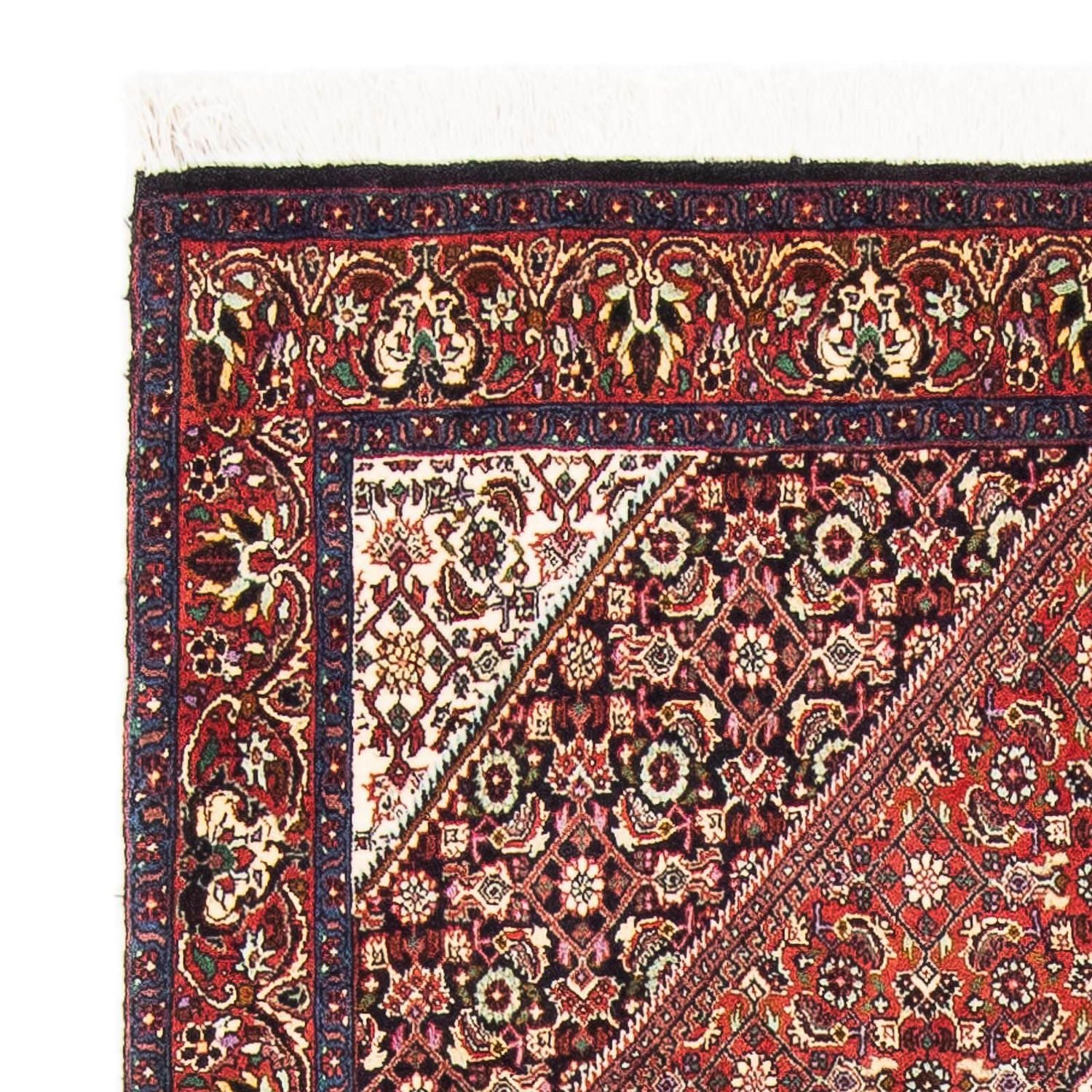 Tapis persan - Bidjar - 180 x 112 cm - rouge clair