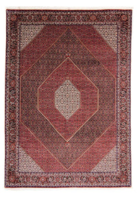 Tapis persan - Bidjar - 350 x 252 cm - rouge foncé