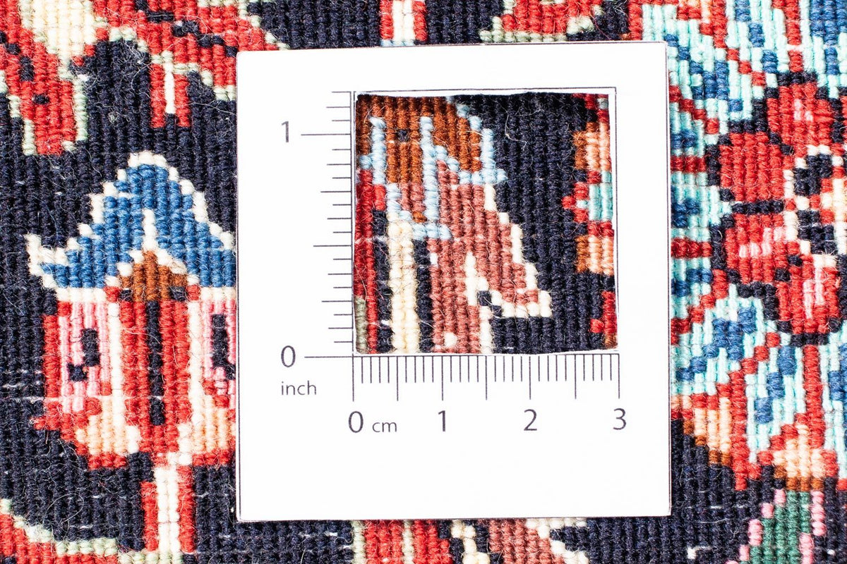 Tapis persan - Bidjar - 350 x 252 cm - rouge foncé