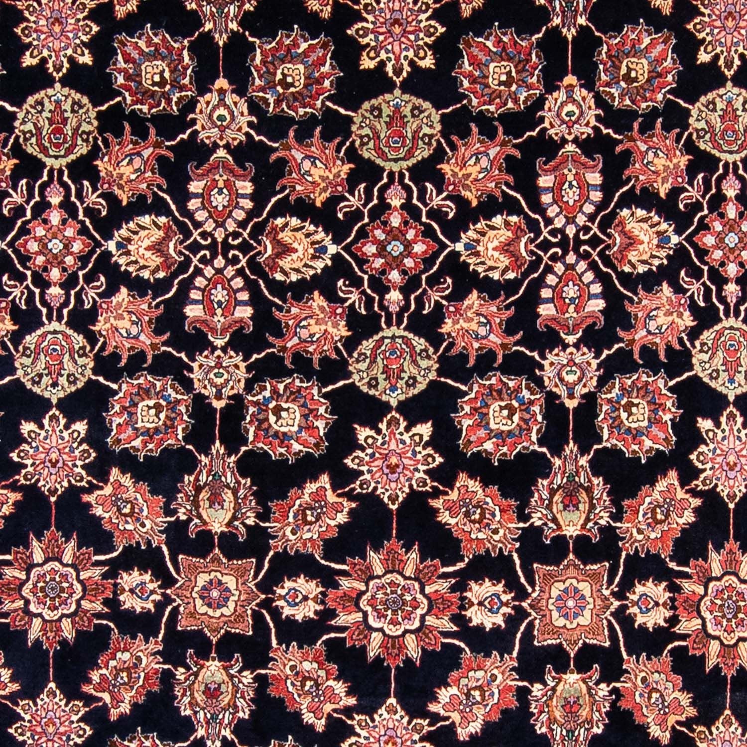 Tapis persan - Bidjar - 350 x 255 cm - bleu foncé