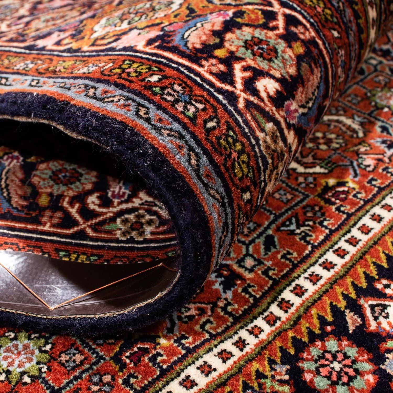 Tapis persan - Bidjar - 240 x 165 cm - marron