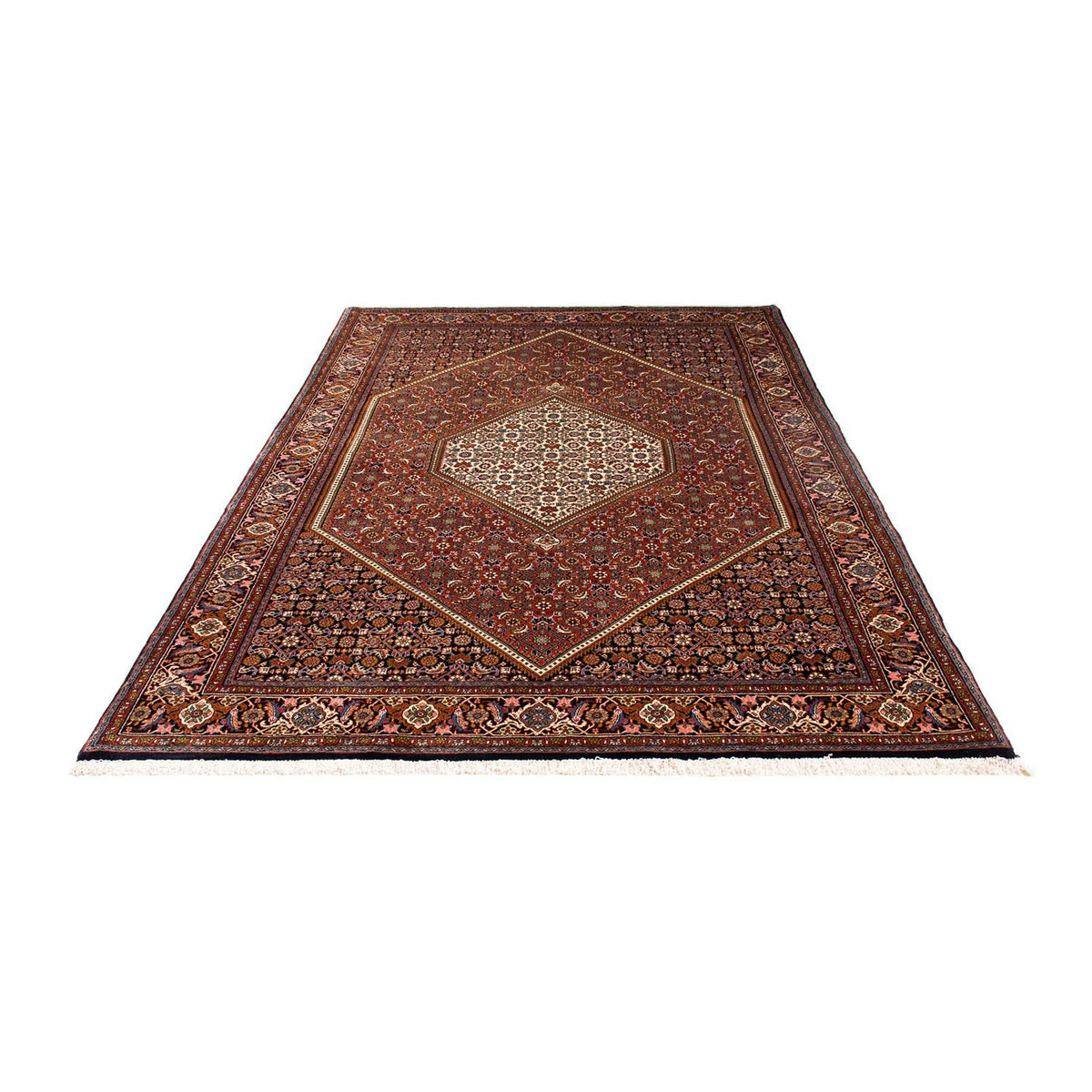 Tapis persan - Bidjar - 240 x 165 cm - marron