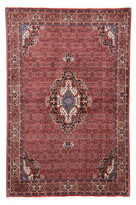 Tapis persan - Bidjar - 233 x 166 cm - rouge