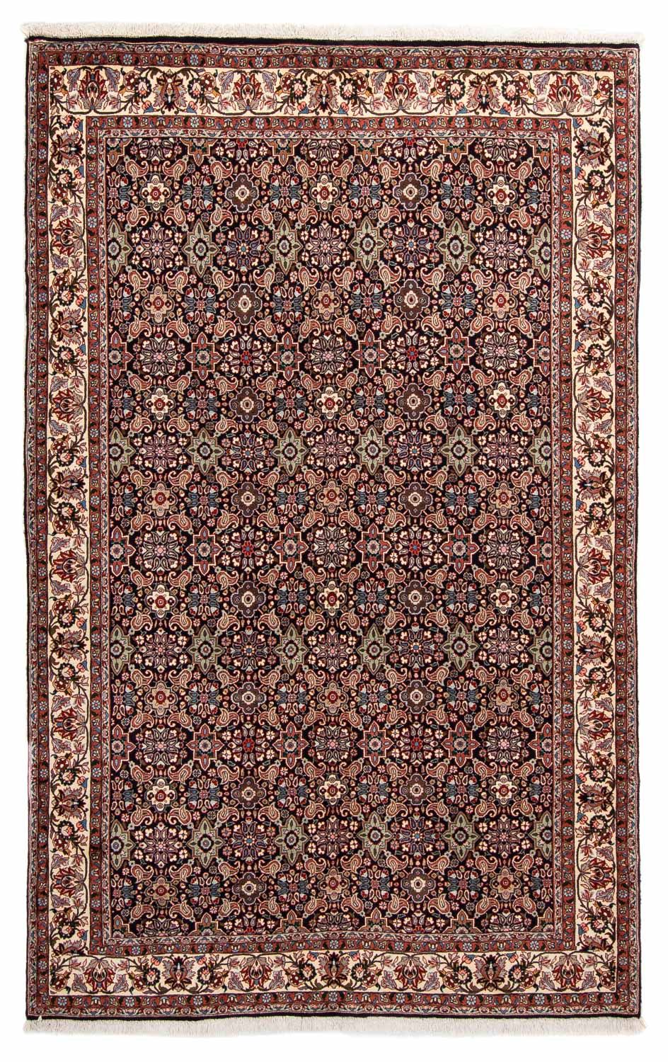 Tapis persan - Bidjar - 248 x 168 cm - marron clair