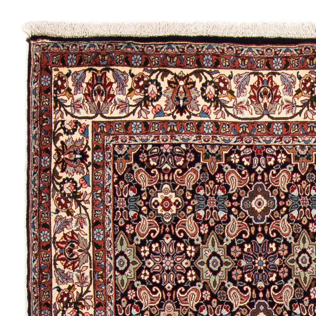 Tapis persan - Bidjar - 248 x 168 cm - marron clair