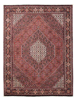 Tapis persan - Bidjar - 234 x 168 cm - rouge clair