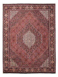 Tapis persan - Bidjar - 234 x 168 cm - rouge clair