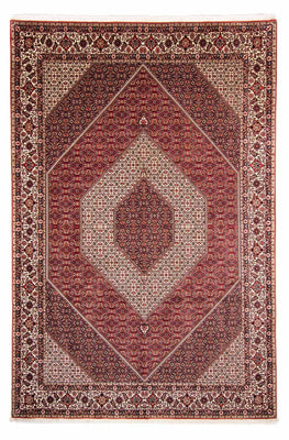 Tapis persan - Bidjar - 360 x 250 cm - rouge foncé