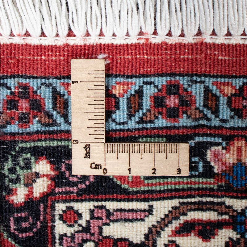 Tapis persan - Bidjar - 209 x 140 cm - rouge clair