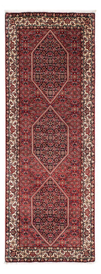 Tapis de couloir Tapis persan - Bidjar - 200 x 74 cm - rouge foncé
