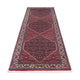 Tapis de couloir Tapis persan - Bidjar - 291 x 84 cm - rouge foncé