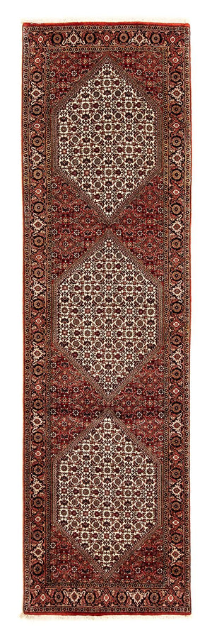 Tapis de couloir Tapis persan - Bidjar - 284 x 80 cm - multicolore