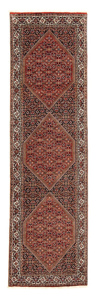 Tapis de couloir Tapis persan - Bidjar - 292 x 83 cm - multicolore