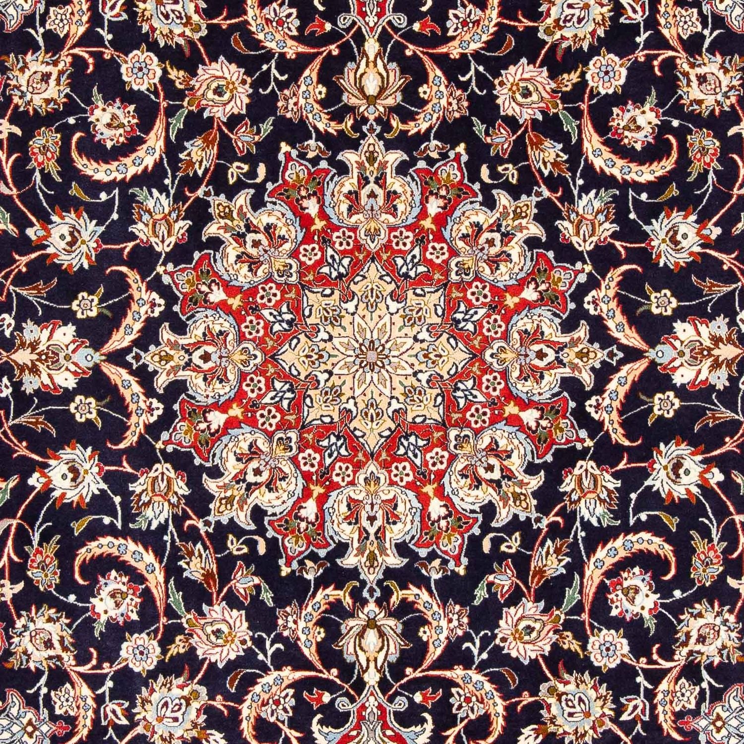 Tapis persan - Isfahan - Premium - 306 x 202 cm - rouge