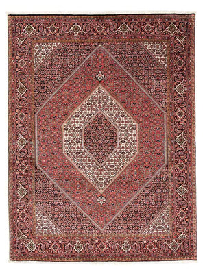 Tapis persan - Bidjar - 238 x 172 cm - rouge clair