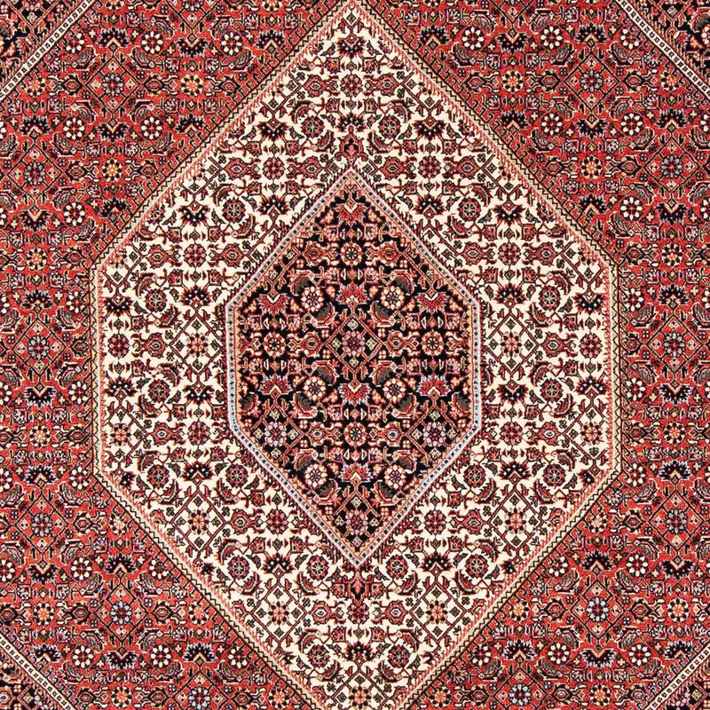 Tapis persan - Bidjar - 238 x 172 cm - rouge clair