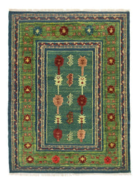 Tapis Kelim - Oriental - 205 x 147 cm - vert