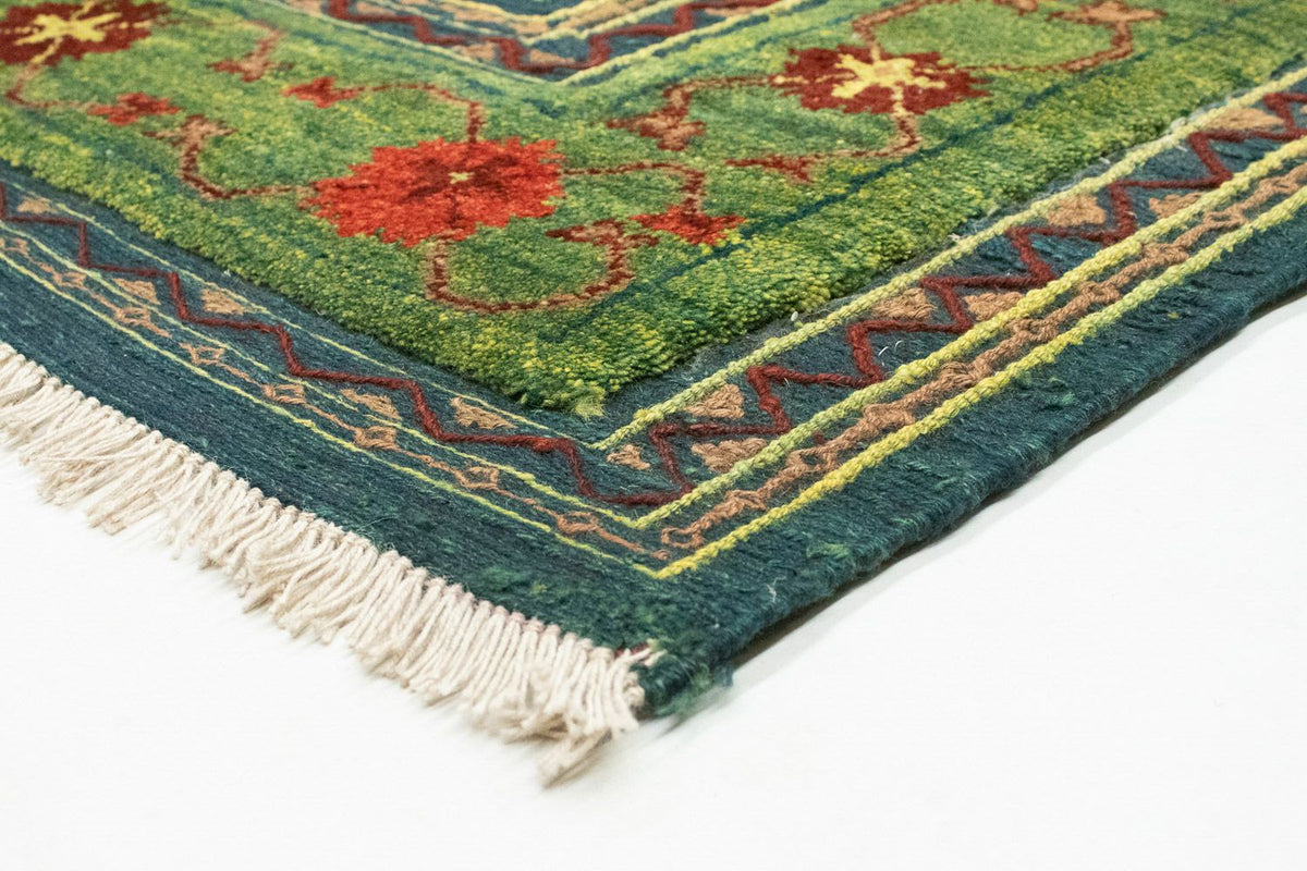 Tapis Kelim - Oriental - 205 x 147 cm - vert