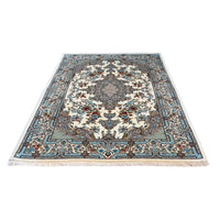Tapis persan - Ghom - 207 x 137 cm - beige