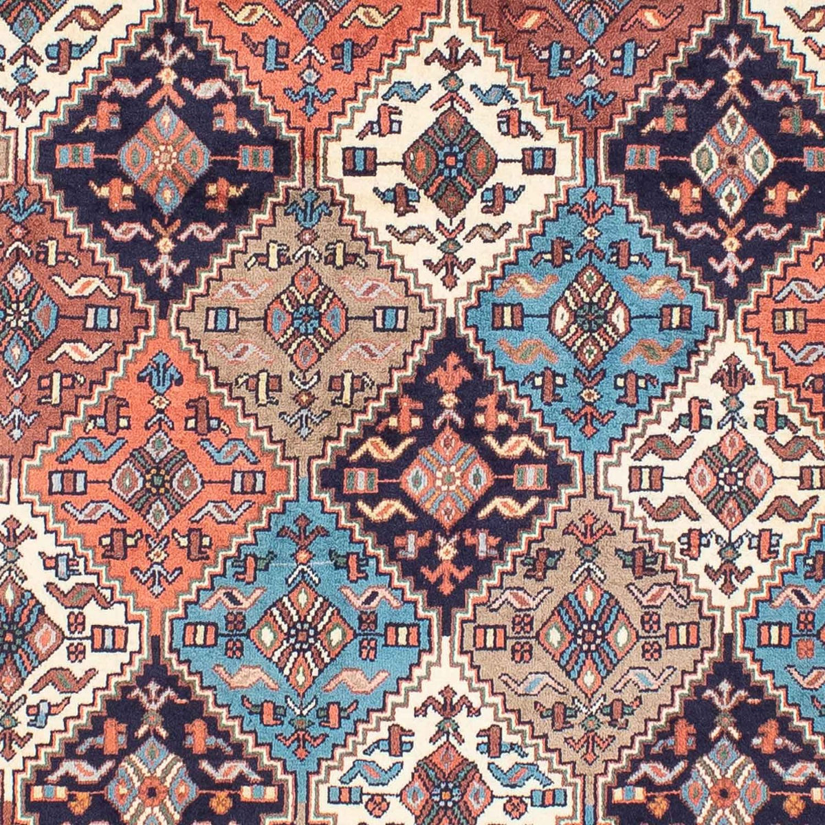 Tapis Gabbeh - Persan Kashkuli - 235 x 161 cm - multicolore